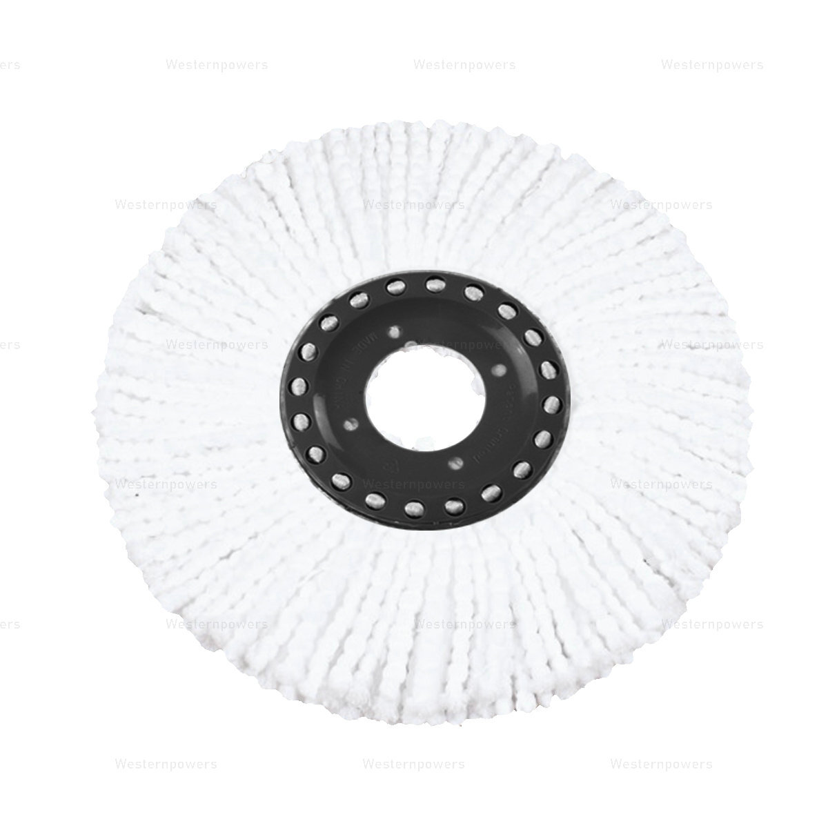 6 Pack Replacement Microfiber Mop Head Easy Cleaning Wring Refill for Spin Mop