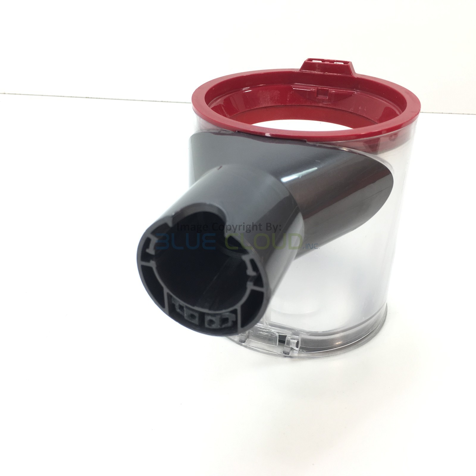 Dyson V7 V8 DIRT DUST BIN CANISTER CAN Clear Genuine OEM # 967699-01 / 972296-01