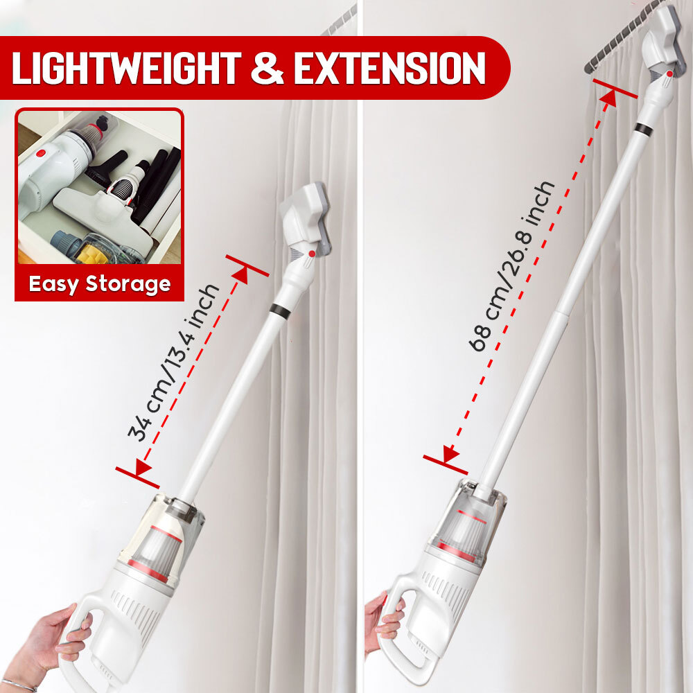 Stick-Vacuum Cleaner – Small-Handheld Vacuum – Lightweight Electric Brooms US-