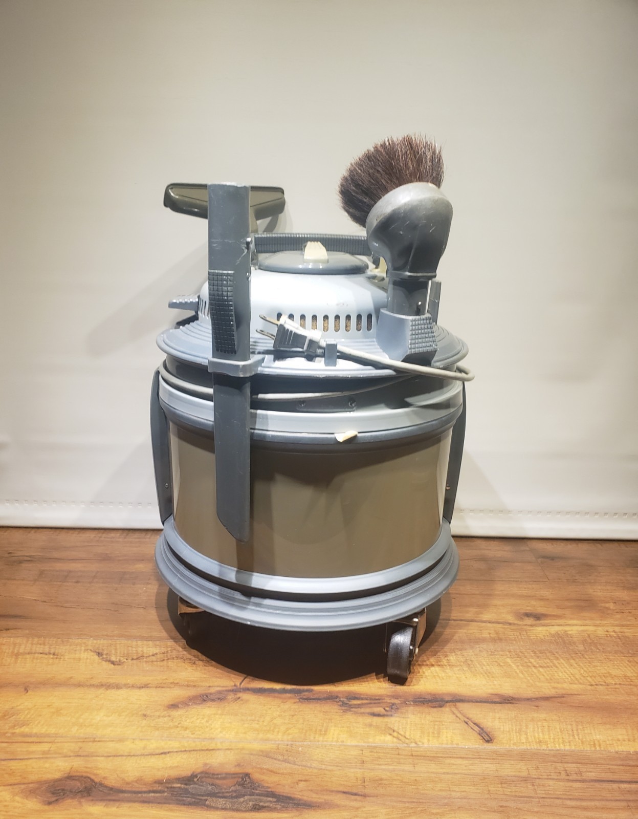 Vintage Filter Queen Princess II PG-48 Cannister With Attachments Filters- WORKS