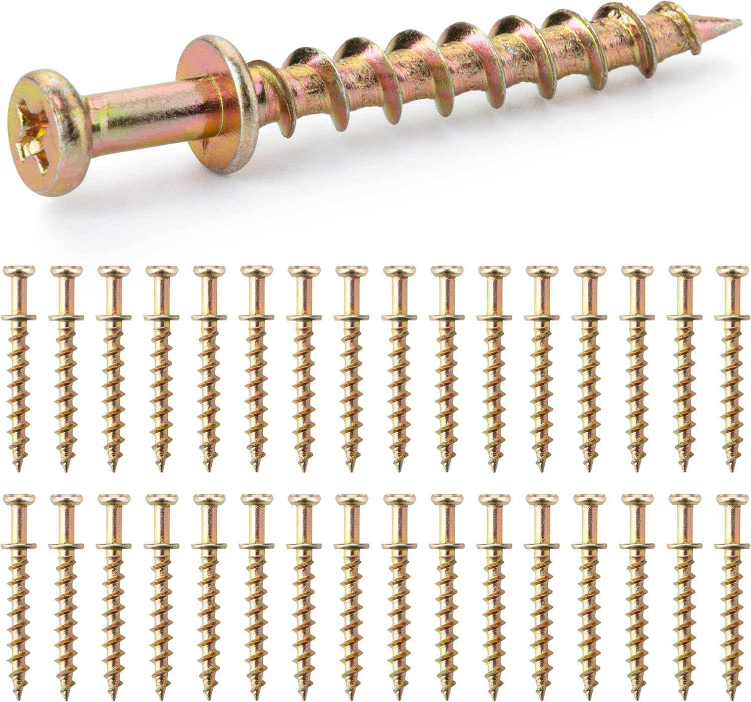 – Bear Claw Hangers, 50 Pack, 4-in-1 Hanging Screws for D-Rings, Picture Hangers
