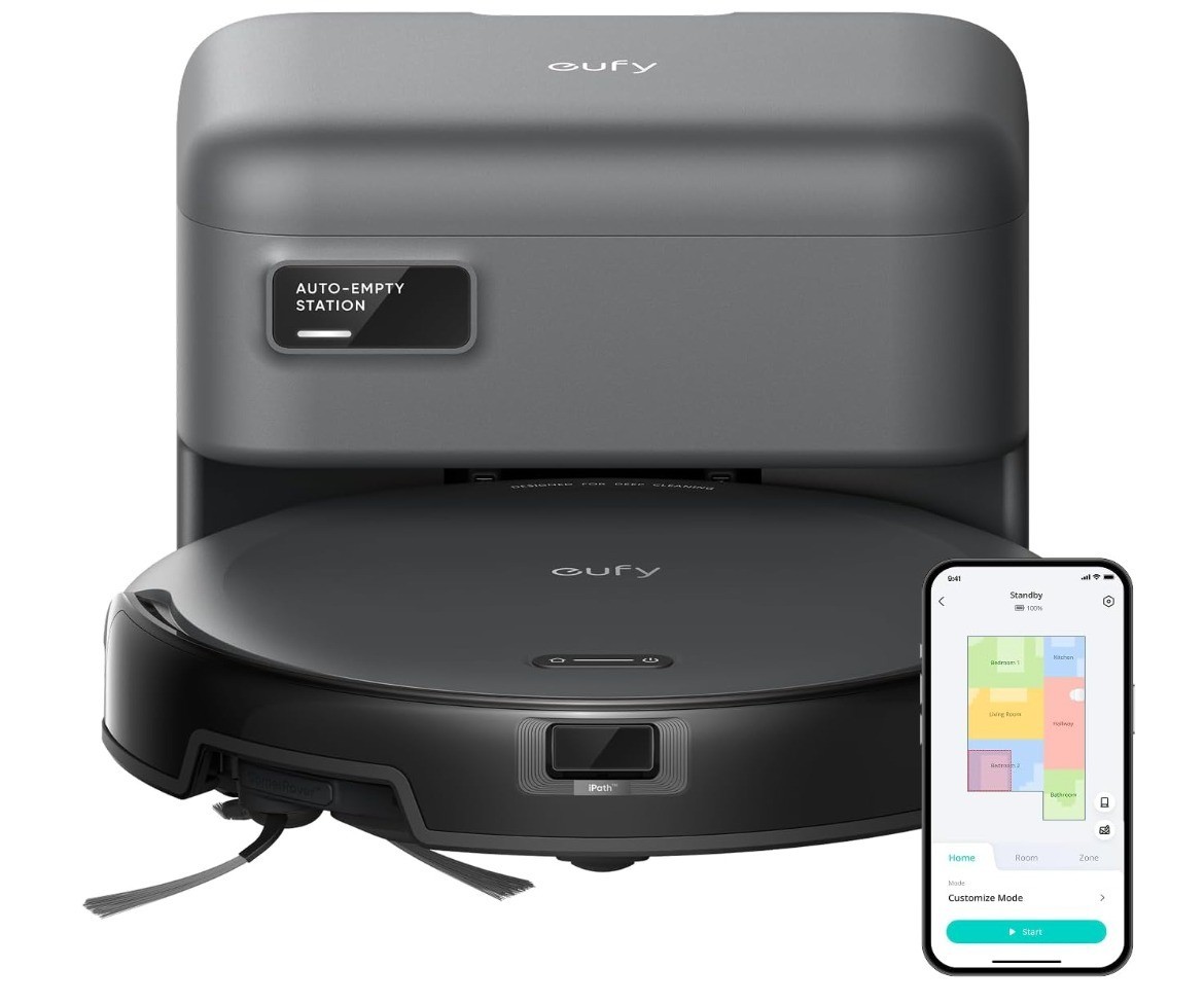 Eufy C10 Robot Vacuum with Auto-Empty Station