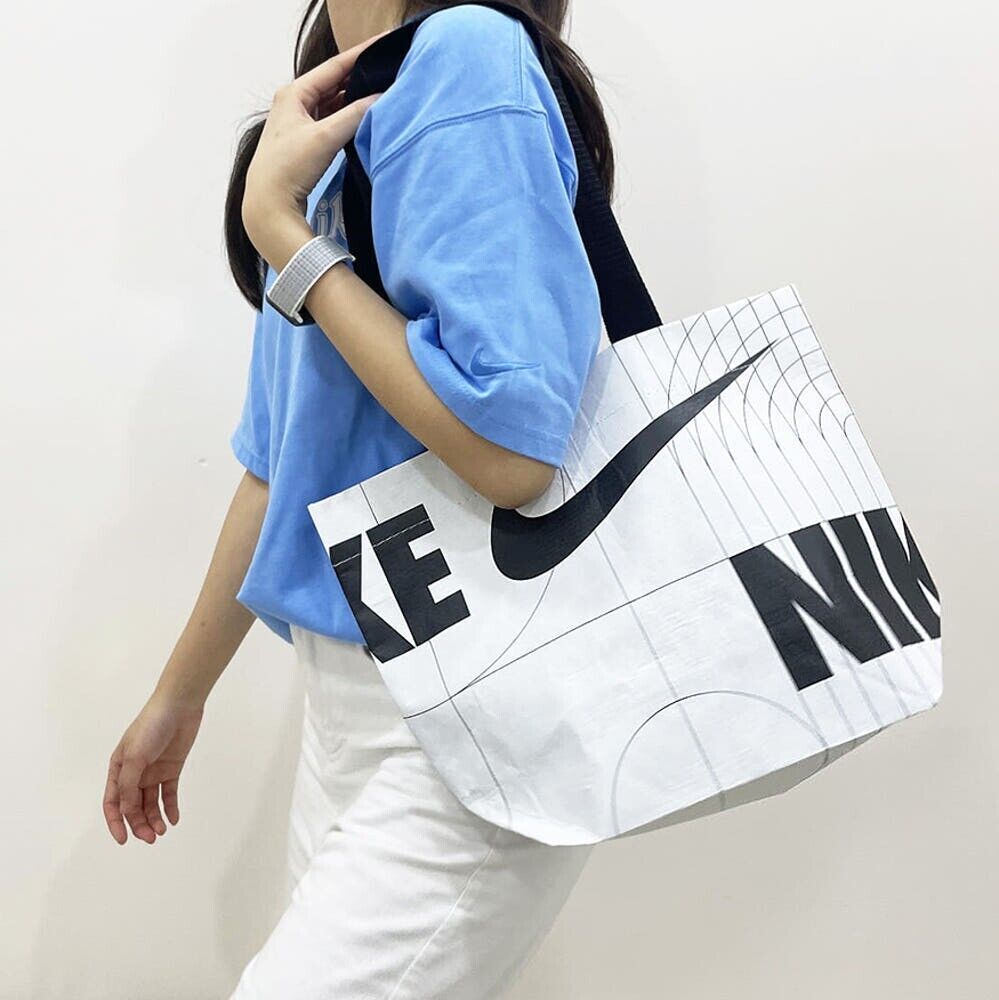 Nike Reusable Shopping Bag Tote Eco Gift aesthetic shopper Grocery Laundry 3type