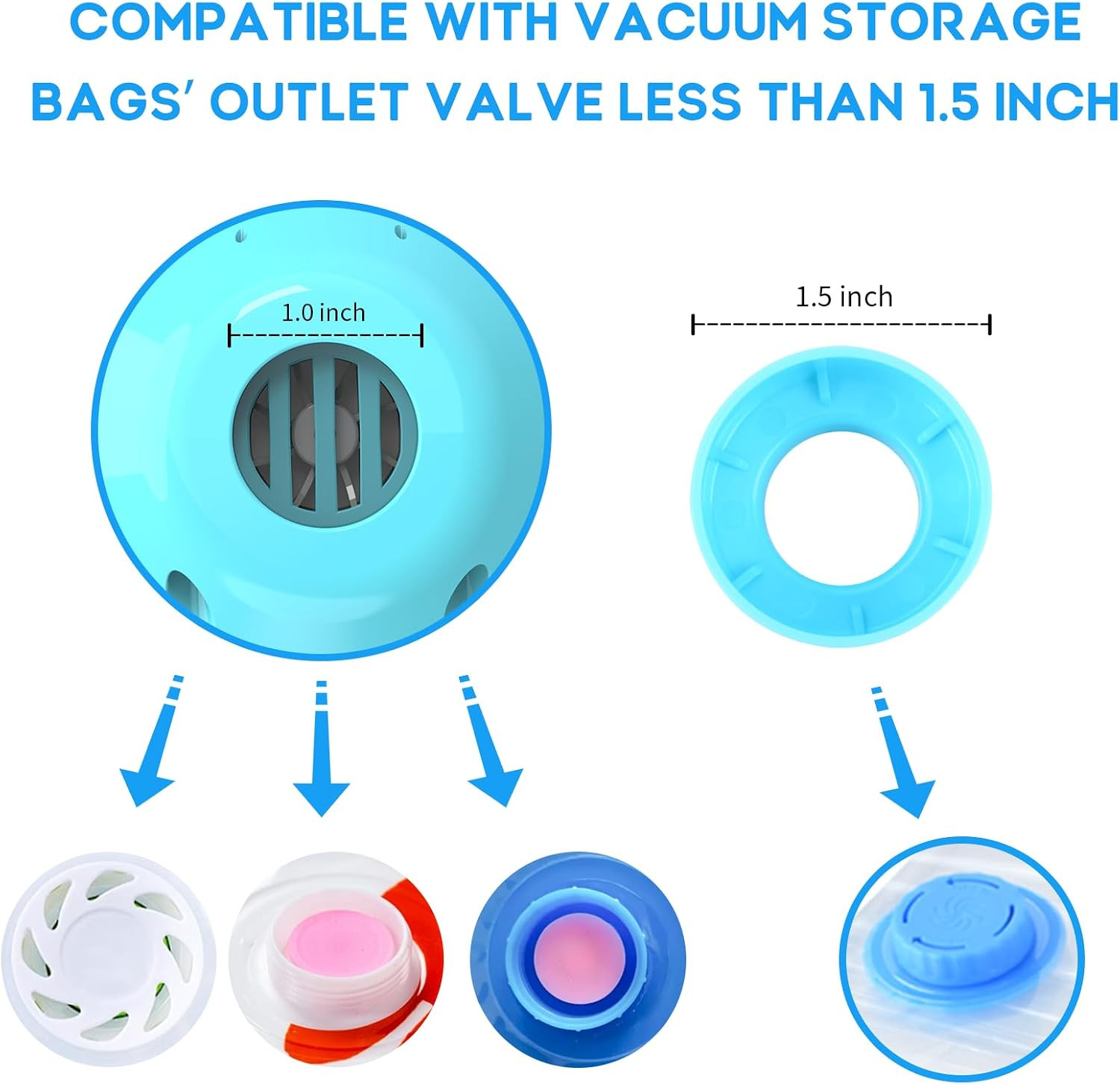 Portable Compact Electric Vacuum Air Pump for Storage Bags | Compact portable…