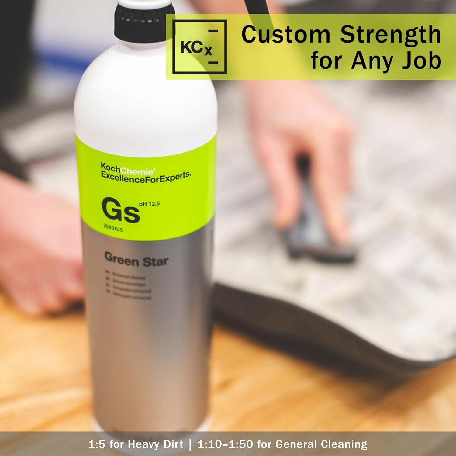 Green Star – Highly Concentrated Universal Cleaner; NTA, Phosphate, and Solve…