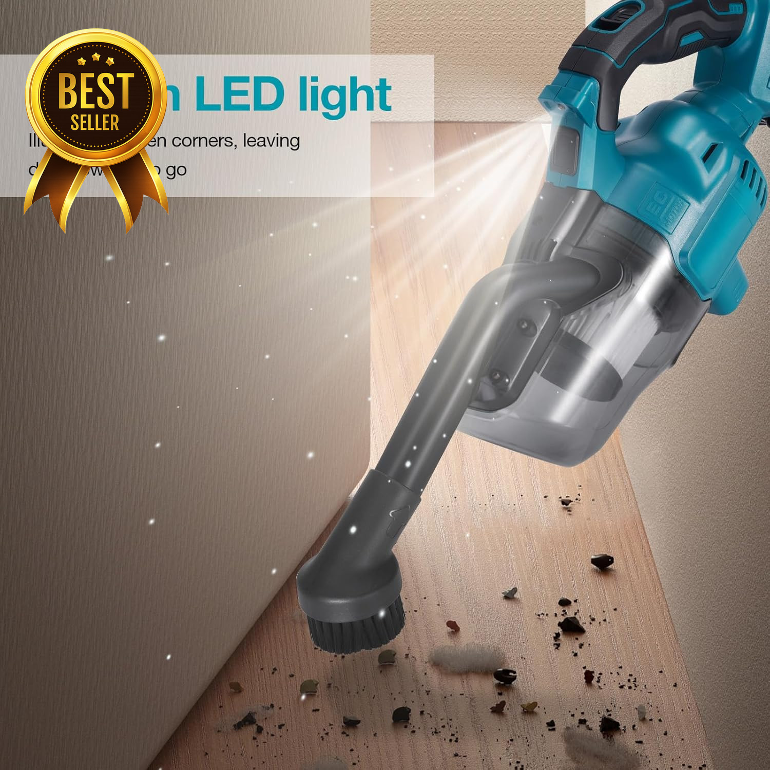 Makita 18V Cordless Handheld Vacuum Cleaner Portable Wireless Pet Hair Tool Only