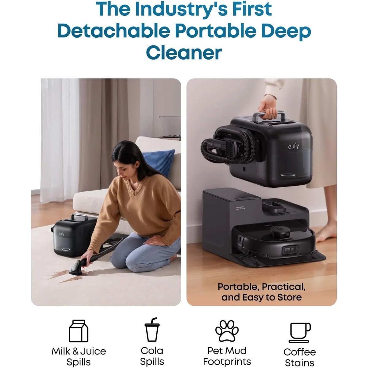 E28 Omni Robot Vacuum Mop Combo Portable Deep Cleaner Lower Than Retail