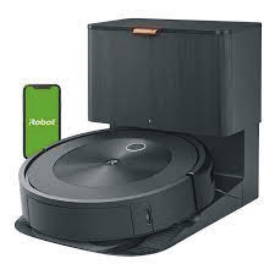 iRobot Roomba j8+ (8550) Wi-Fi Connected Self-Emptying Robot Vacuum (8550)