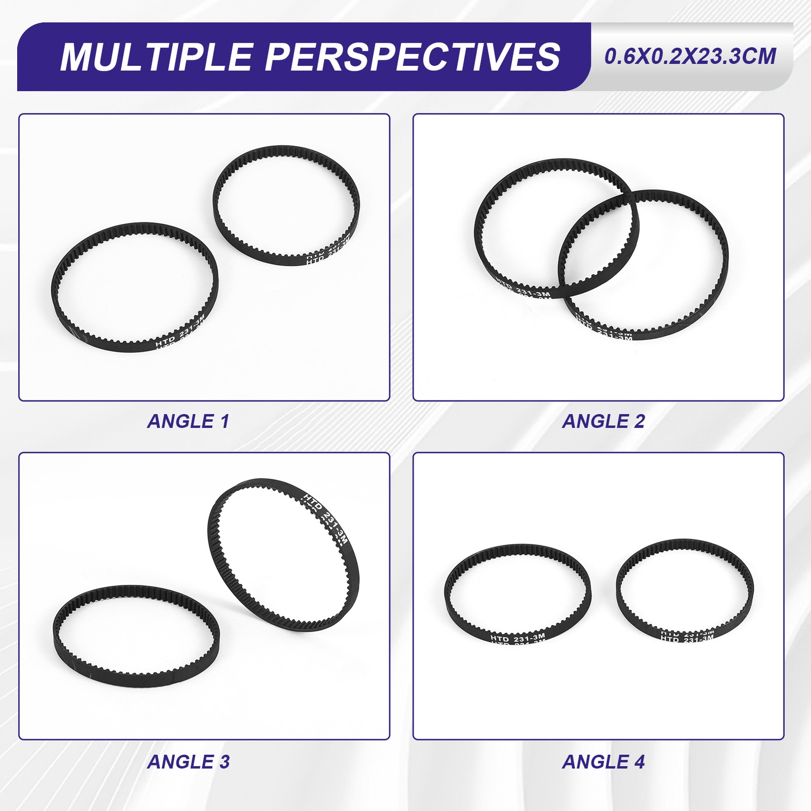 2 Pack Replacement Belts for NV501, NV502, NV503, NV505, NV500W the7787
