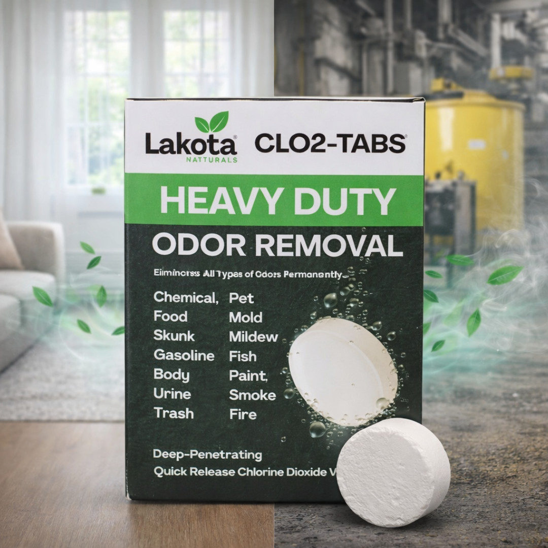 Lakota Naturals Heavy Duty Odor Removal CL02 Tablet – 100G