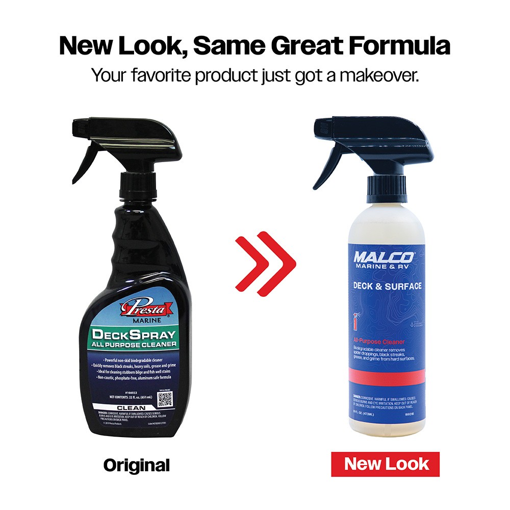 Malco Deck & Surface Spray All Purpose Cleaner – 16oz