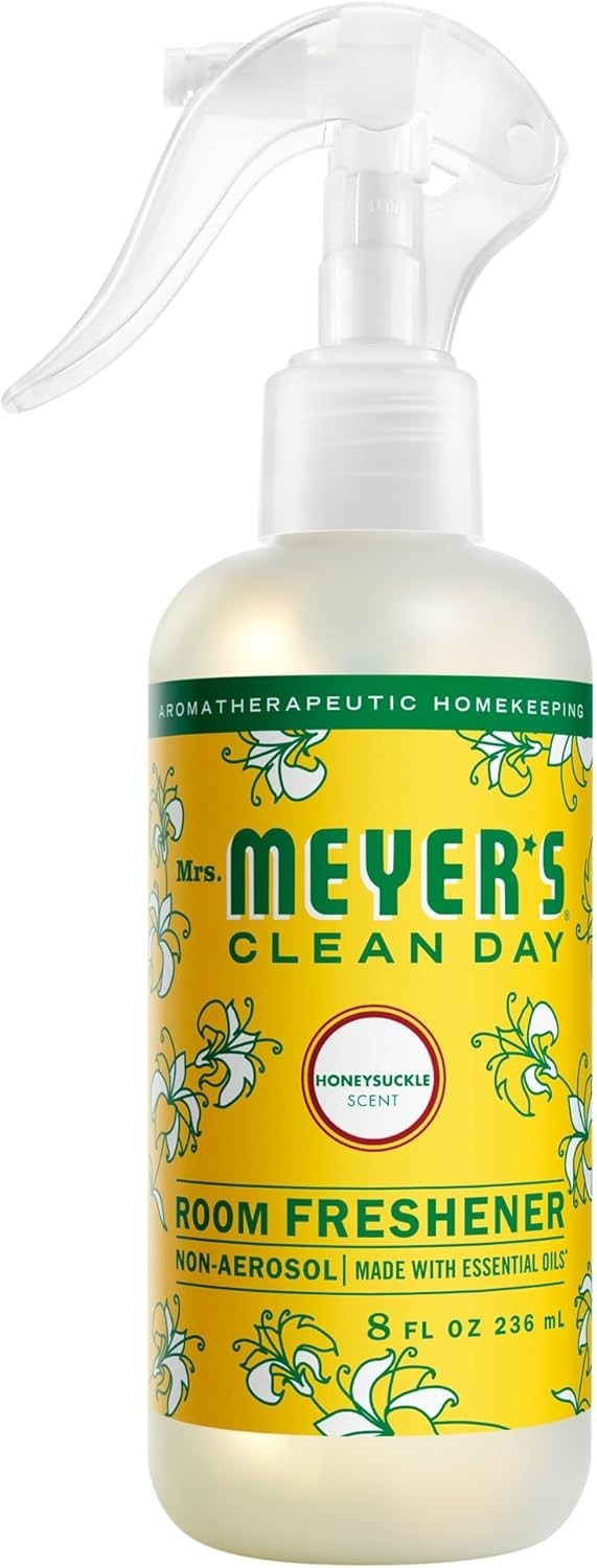 MRS. MEYER’S CLEAN DAY Room Spray, Honeysuckle Scent, 8 Fl Oz