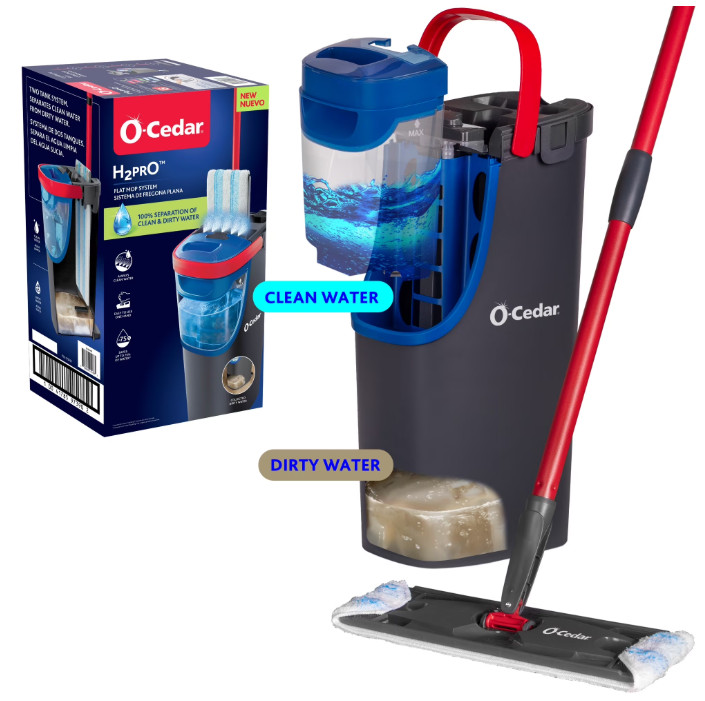 O-Cedar H2prO™ Flat Mop System