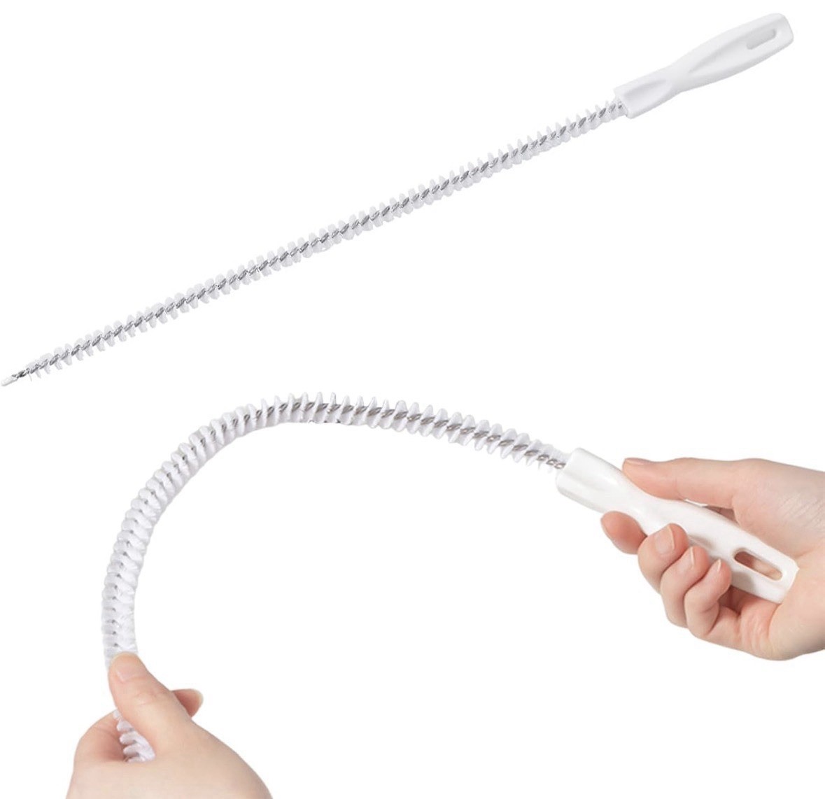 Drain Cleaning Took Brush Long Bathroom/Kitchen/Drains Spiral Easy To Use