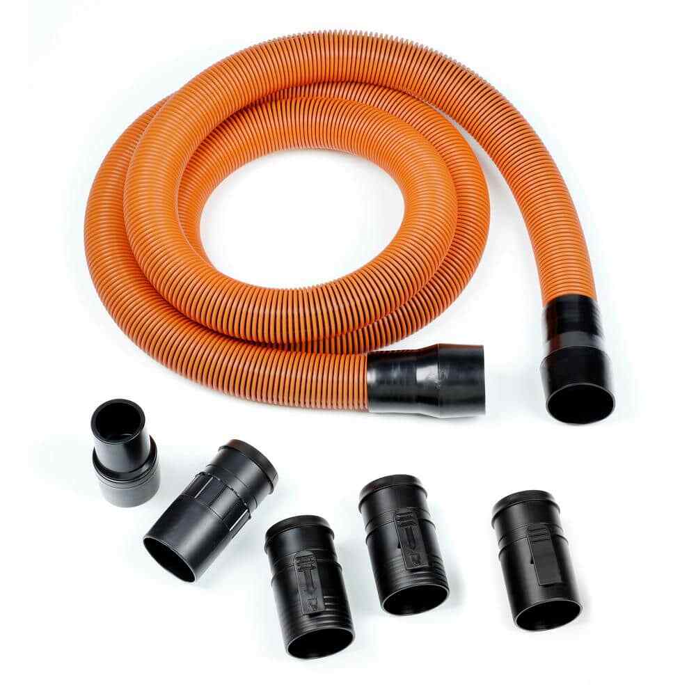 RIDGID 1-7/8 in. x 10 ft. Locking Professional Vacuum Hose Kit Accessory