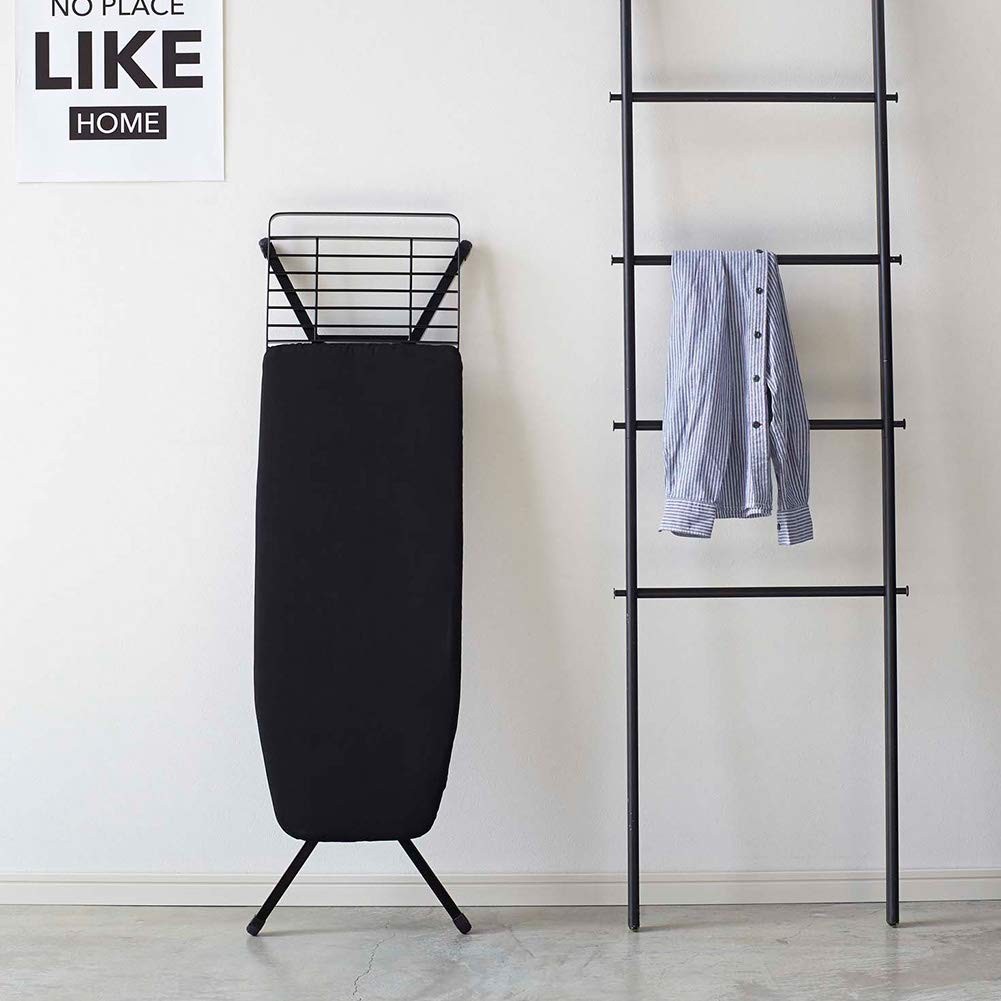 Yamazaki Ironing Board Cover, Stand Type, Black, Approx. W90 x D36cm, Tower Mode