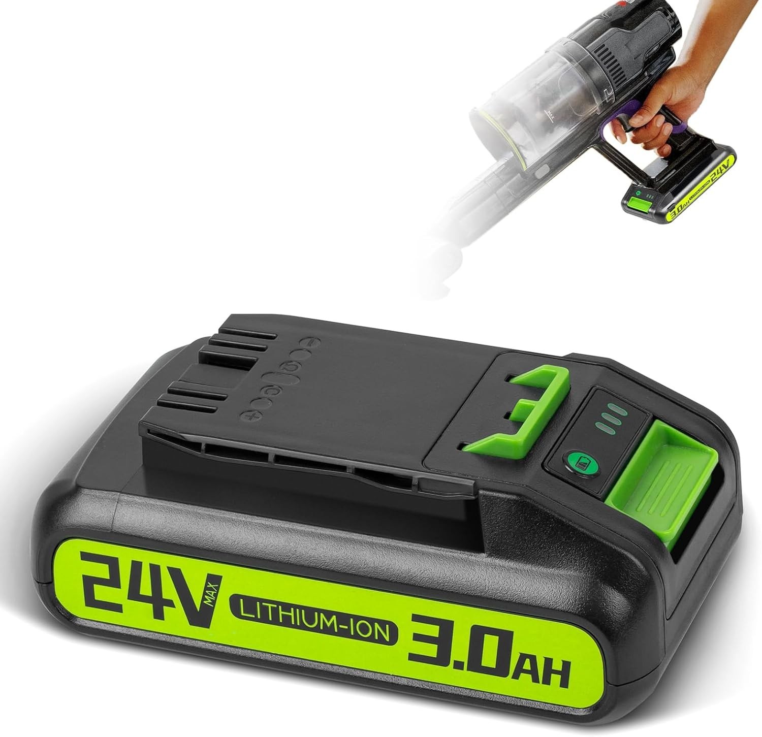 Battery for Bissell Cleanview XR Series Cordless Vacuum Cleaner, Replacement for