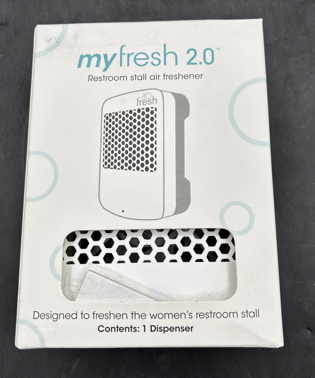 myfresh Dispenser 2.0 Air Freshener Improved Design Motion Sensor White/Gray …