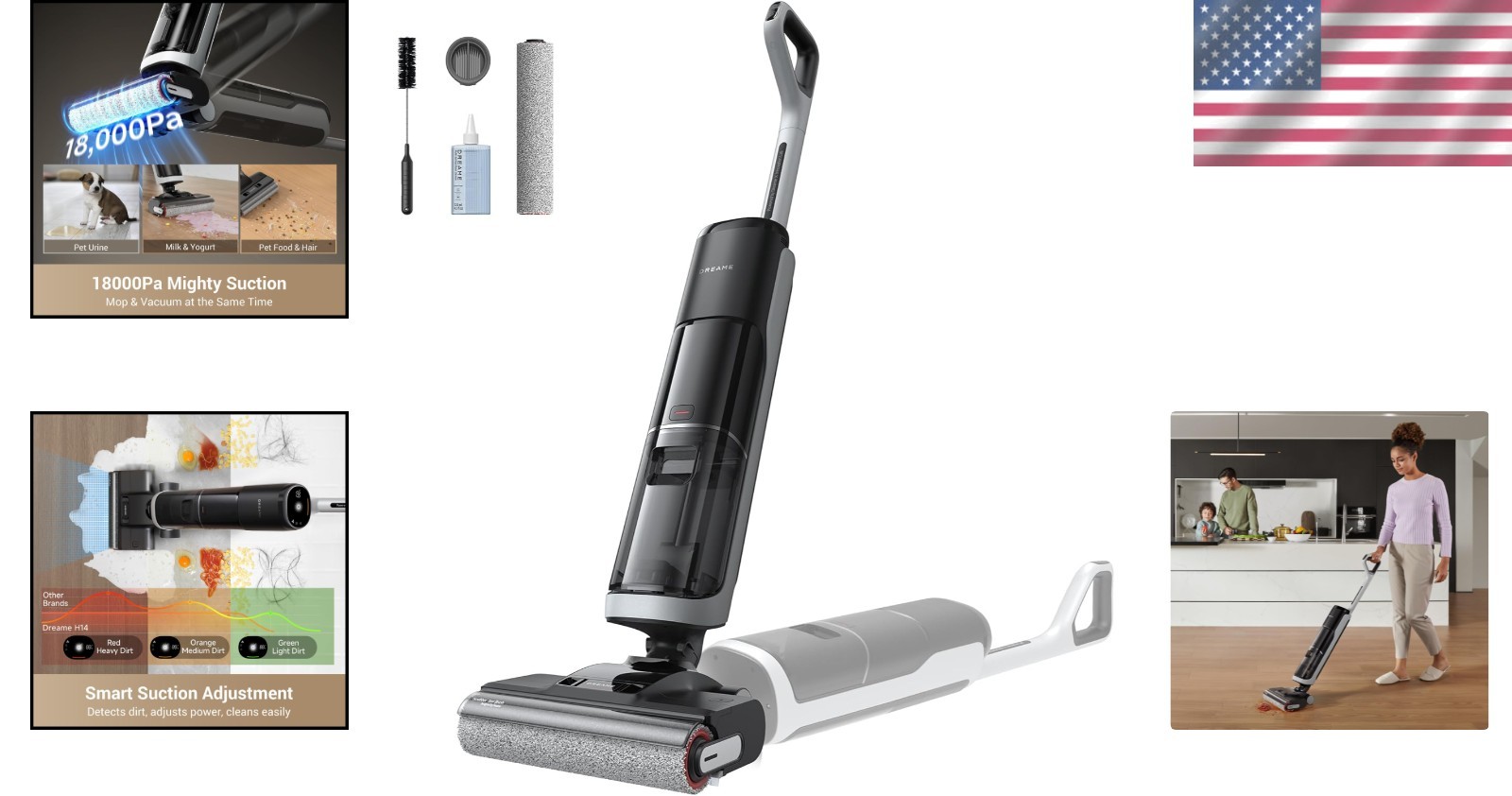 H14 Advanced Cordless Vacuum Cleaner – Dual Rotation & Edge Cleaning Experience