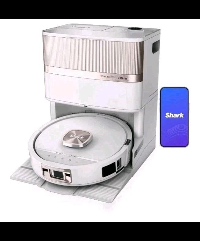 Shark PowerDetect UV Reveal 2-in-1 Vac & Mop White | AV3000XE (New)