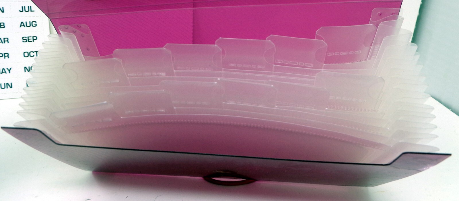 OFFICE DEPOT Raspberry Coupon Organizer Wallet