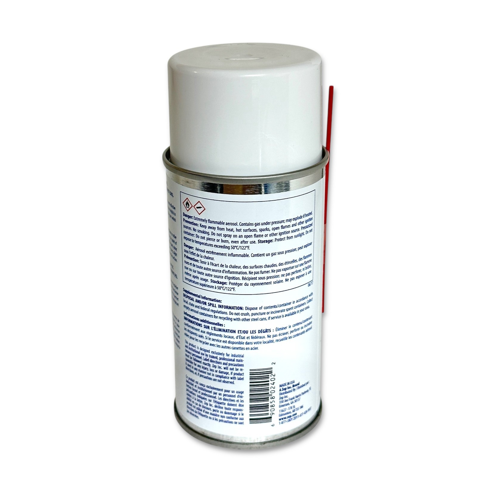 Zep Freeze II Gum Remover Freezing Spray 6oz Cans , 2 Pack