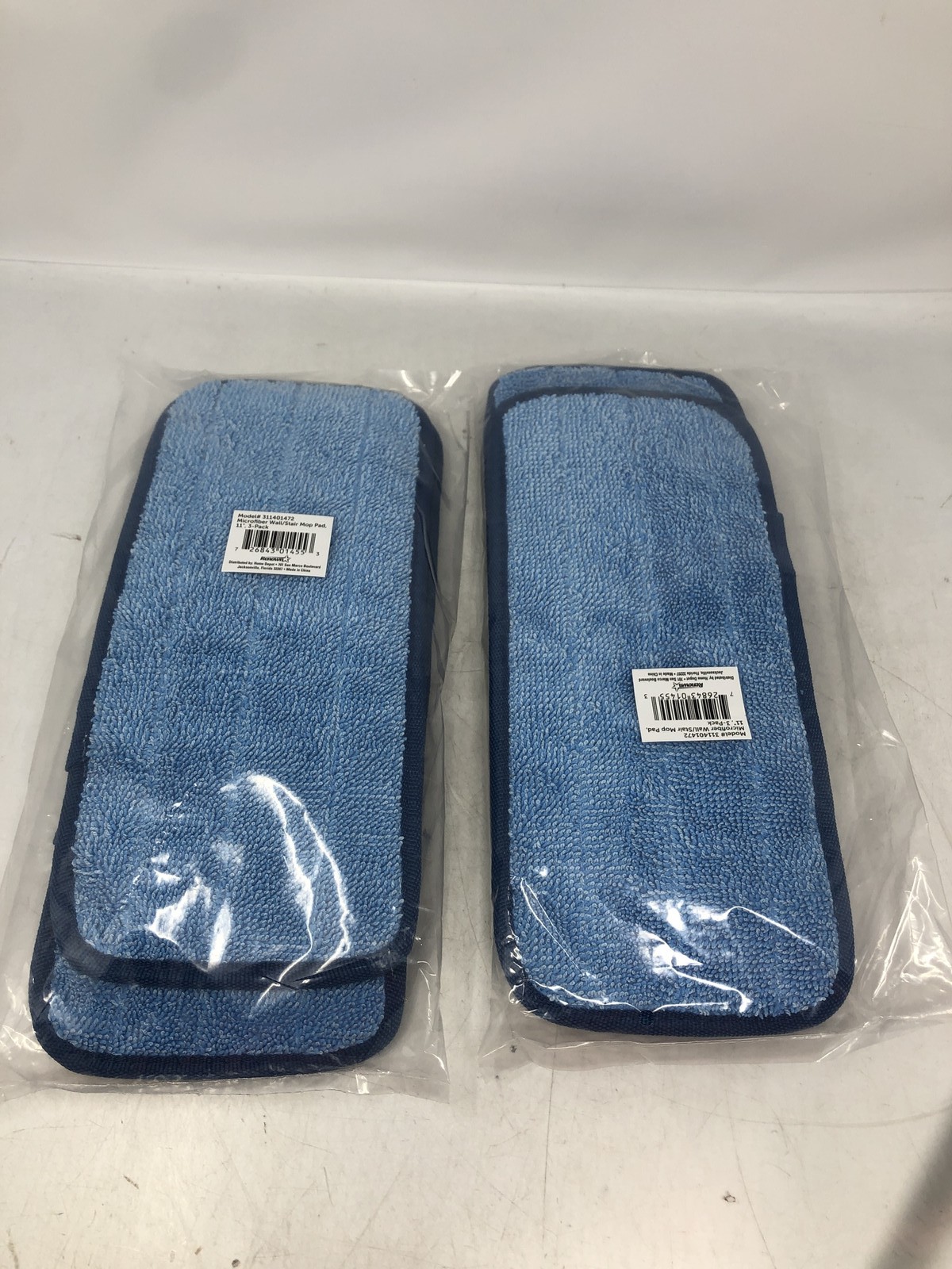 Renown 311401472 Microfiber Wall/Stair Mop Pad 11″ – 2 Pack (6 Items)