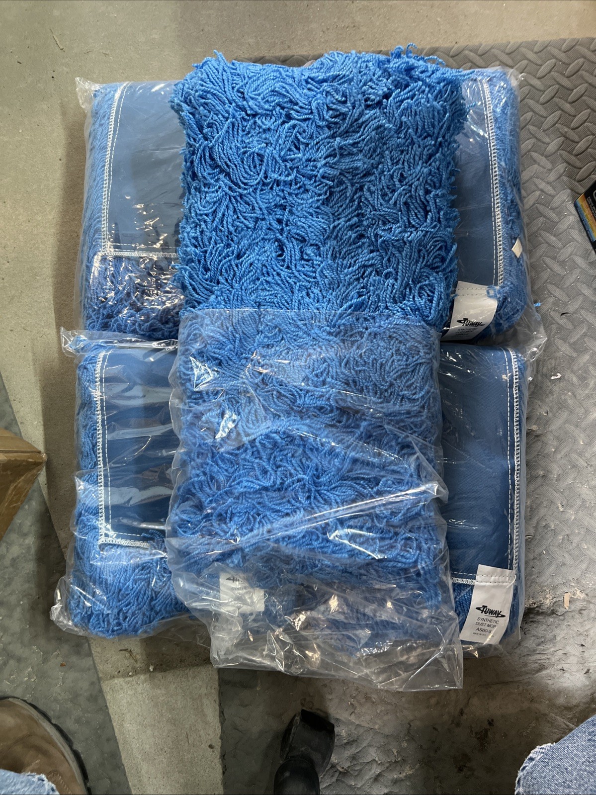 5 PACK TuWay 60″ synthetic antistatic Dust Mop AS60-5