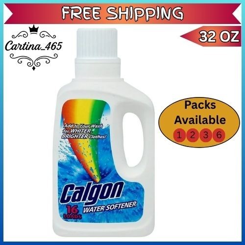 Calgon Water Softener Laundry Detergent Booster, 32 oz *FREE SHIPPING & SEALED*