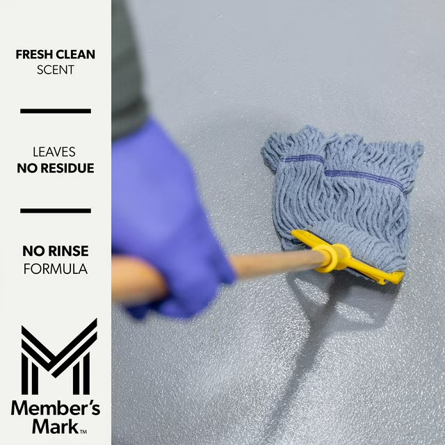 Member’s Mark Commercial Grade No Rinse Floor Cleaner, 1 Gallon