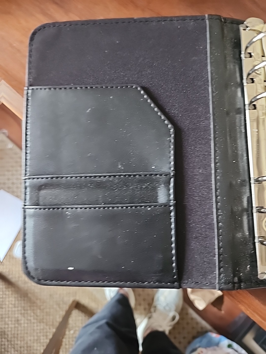 Black Coupon Organizer Sleeve Pocket Holder Storage Price Planner Efecta