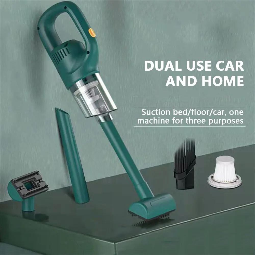 Cordless Handheld Vacuum Cleaner Rechargeable for Home Car & Pet