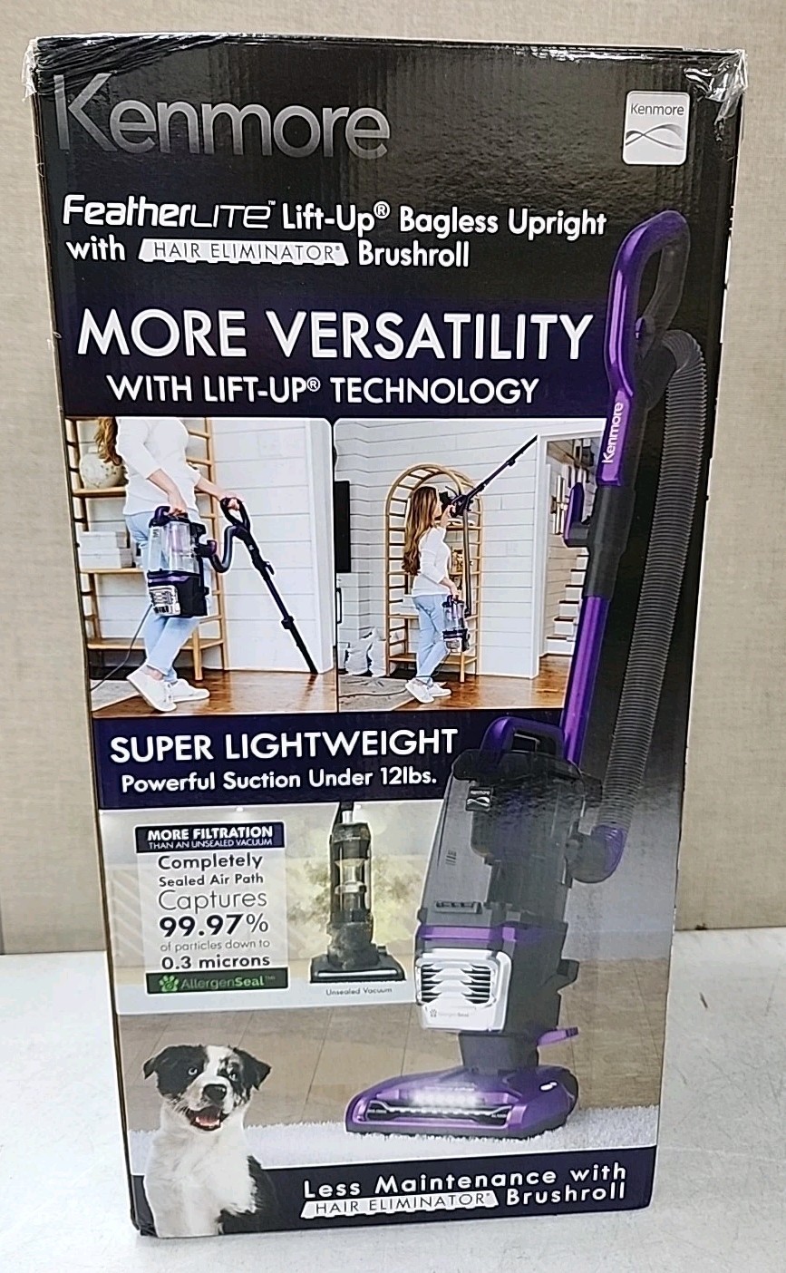 KENMORE FeatherLite Lift-Up Bagless Upright Vacuum w/ Hair Eliminator Brushroll