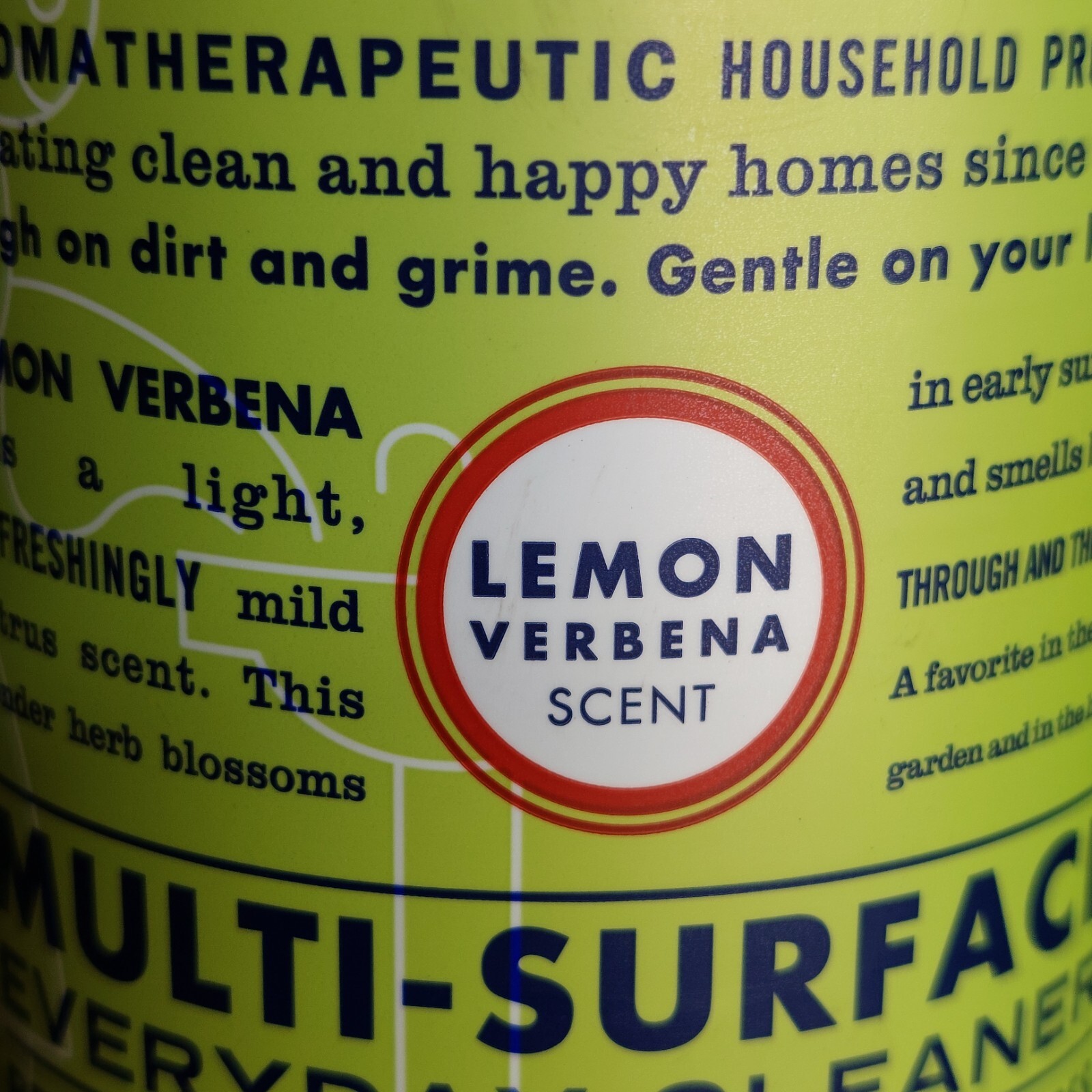 Mrs. Meyer’s Lemon Verbena All-Purpose Multi Surface Cleaner 16 fl. oz. (QTY 2)