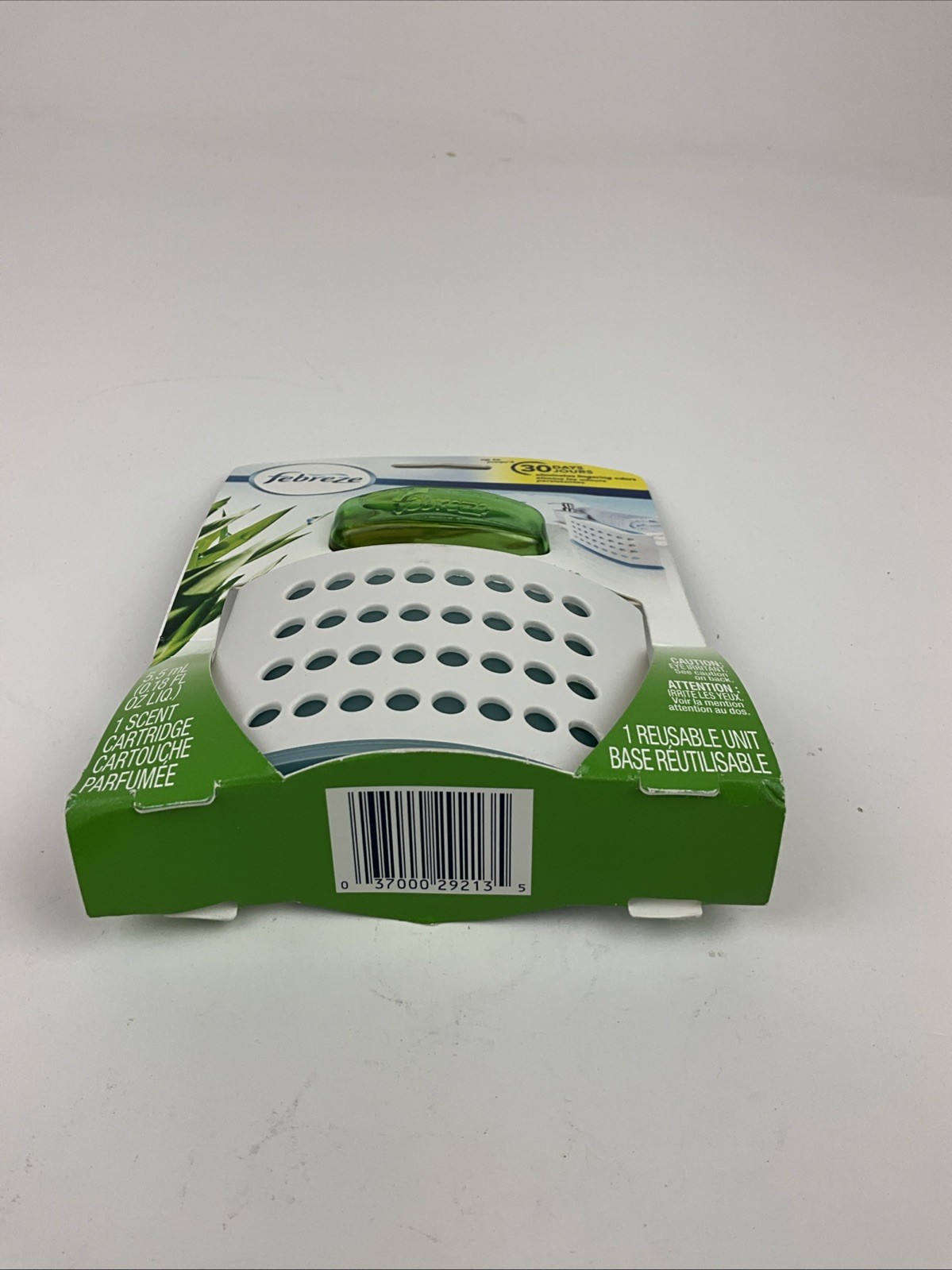 Febreeze Small Spaces Meadows and Rain Cartridge and Reuseable Base Unit New