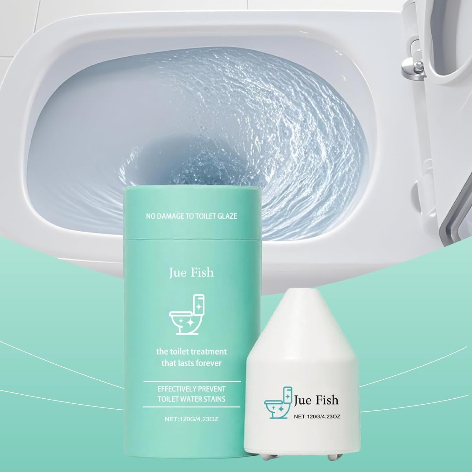 Jue Fish Pro Toilet Bowl Cleaner, Jue Fish Toilet Cleaner USA. G2