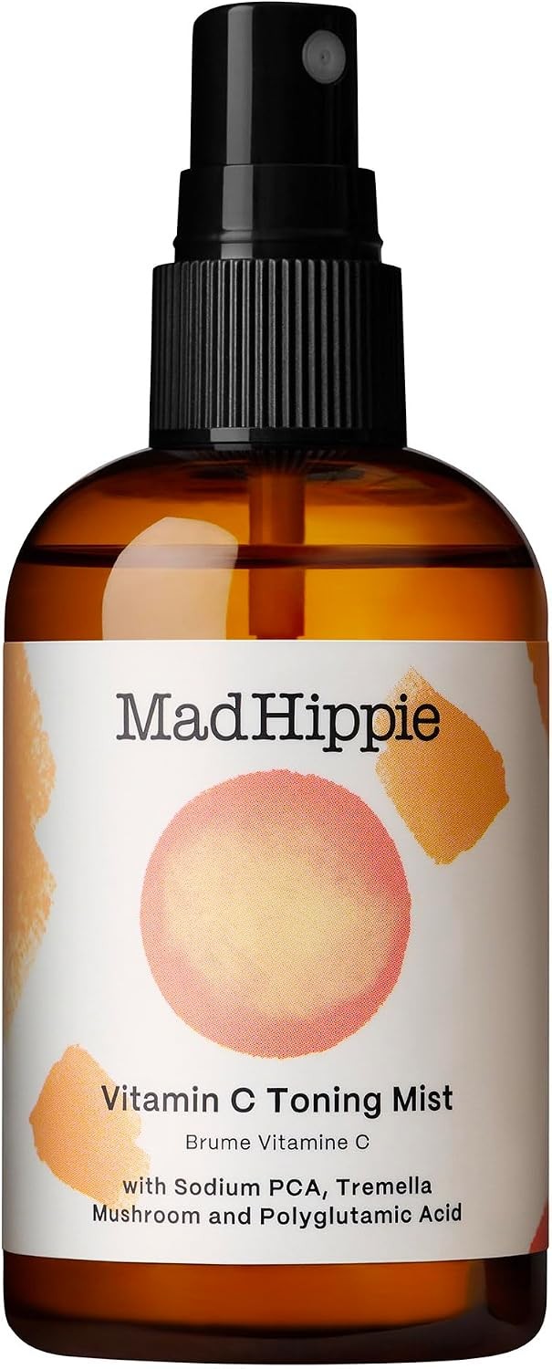 Mad Hippie Vitamin C Toning Mist – Skin-Brightening Toner for Face, Vitamin C Fa