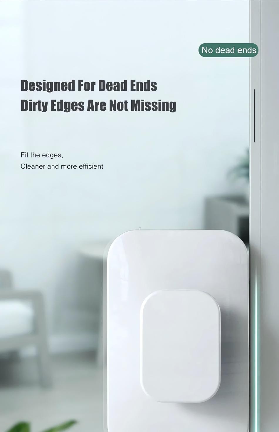 Magnetic Window Cleaner Double-sided Window Cleaning Brush Glass Wiper Cleaner