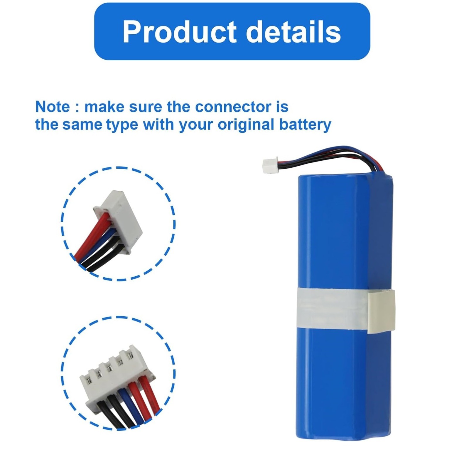 New S10-LI-144-5200 Battery for Ecovacs Deebot OZMO T8, T8AIVI+,N8, N8 Pro Robot