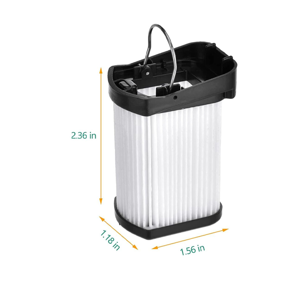 4 Pack Replacement Filter for Shark HEPA Filter Part # XFFWV400