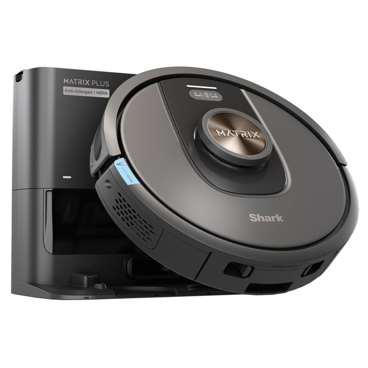 New Shark Matrix Plus Robot Vacuum W/Self-Empty HEPA Base, UR2360S NIB