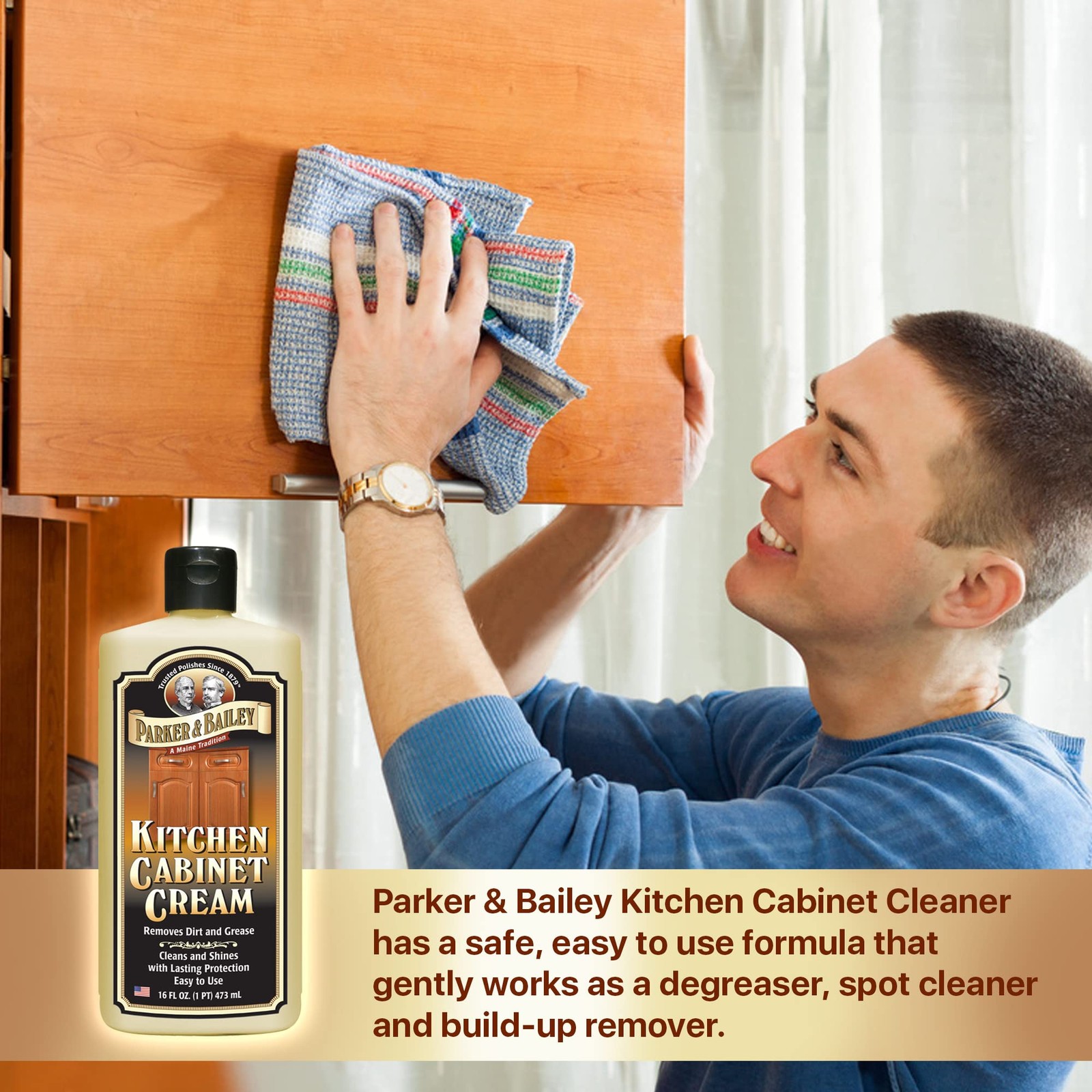 Kitchen Cabinet Cream – Multisurface Wood Cleaner And Polish Furniture Quick …