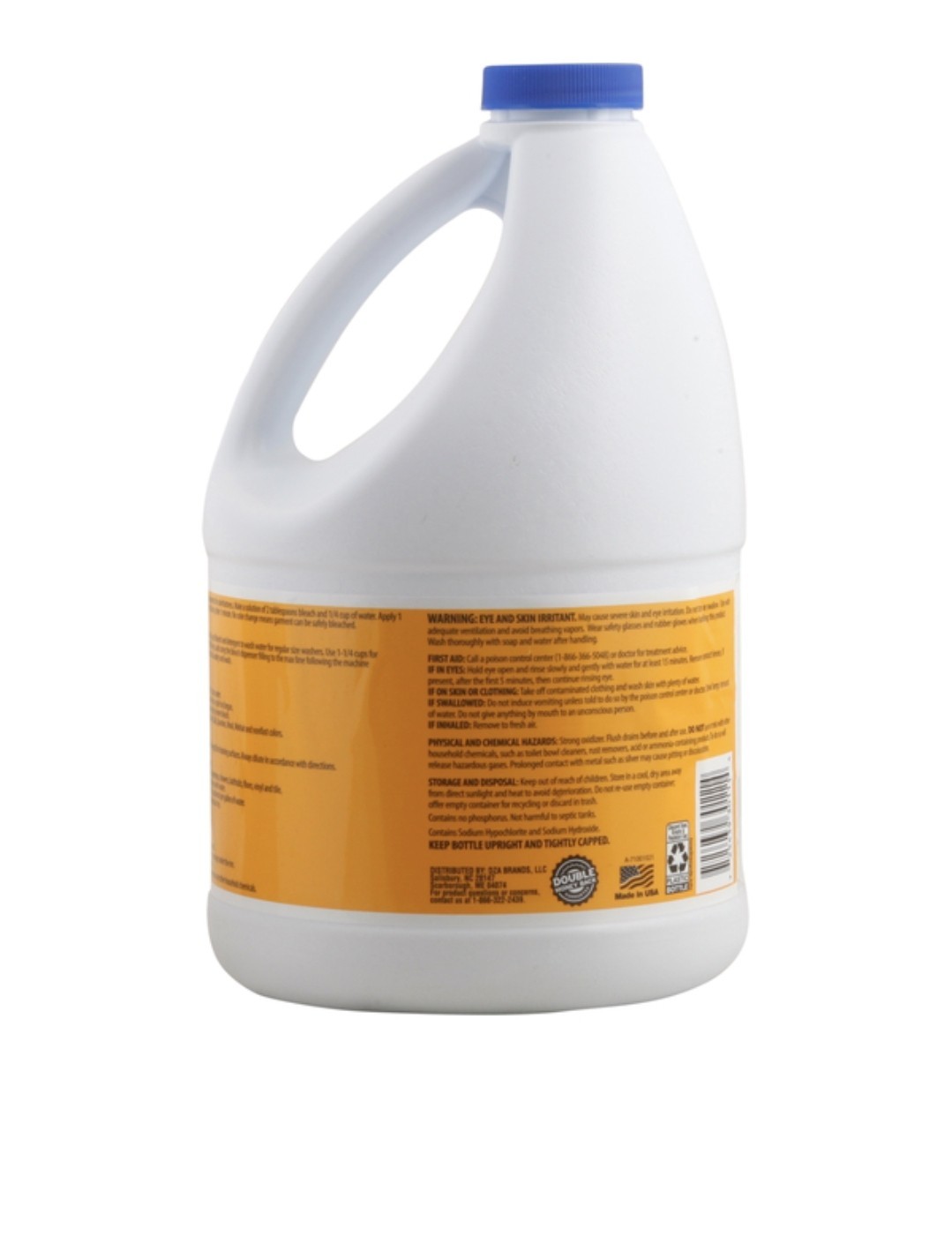 FREE SHIPPING 3 Pack Bleach Bottle 2 Quarts HEAVY DUTY Cleaning & Washing