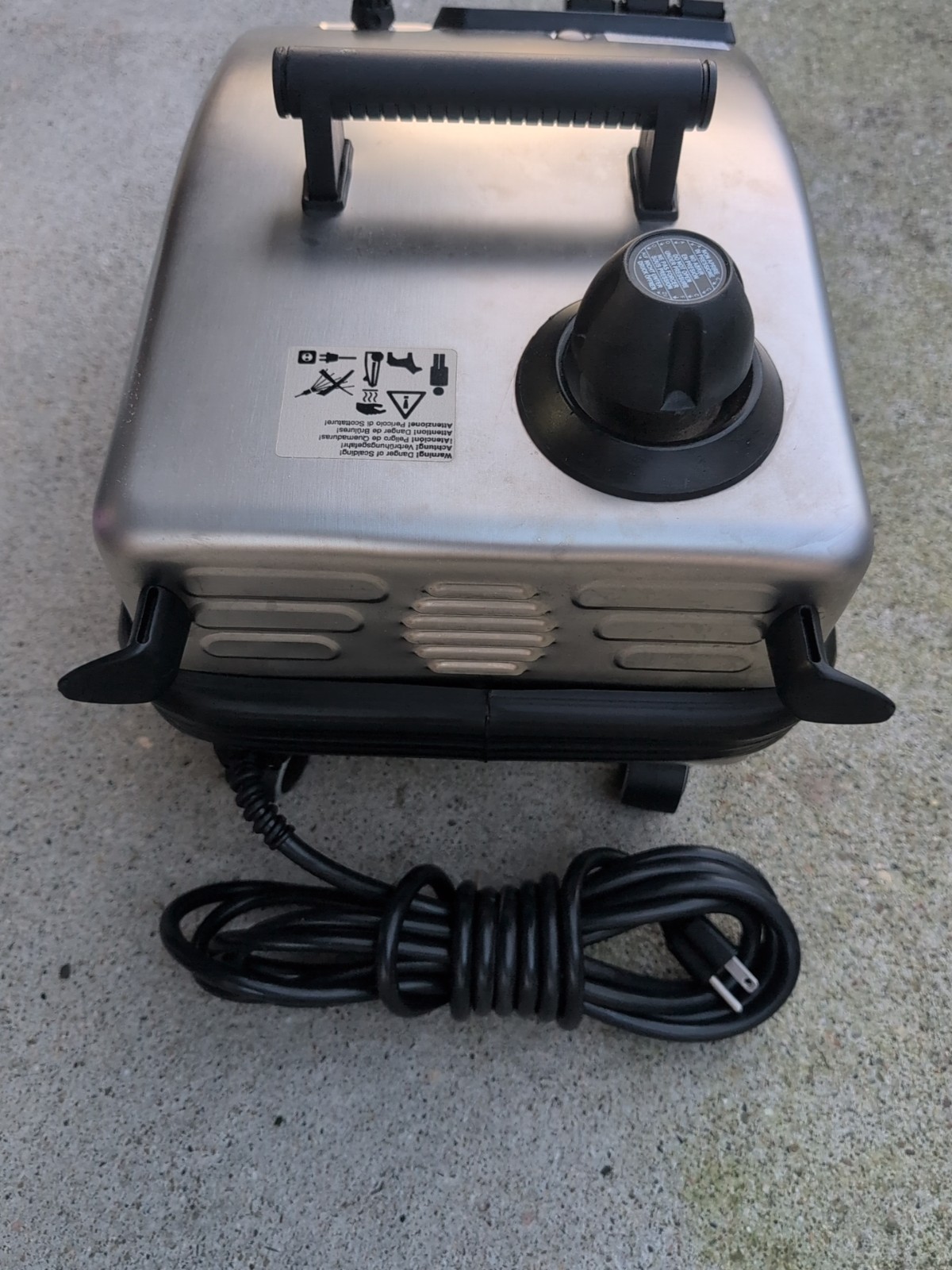 Rocky VS900 Commercial Steam Cleaner NO HOSE or WAND READ! Vapor Machine Italy