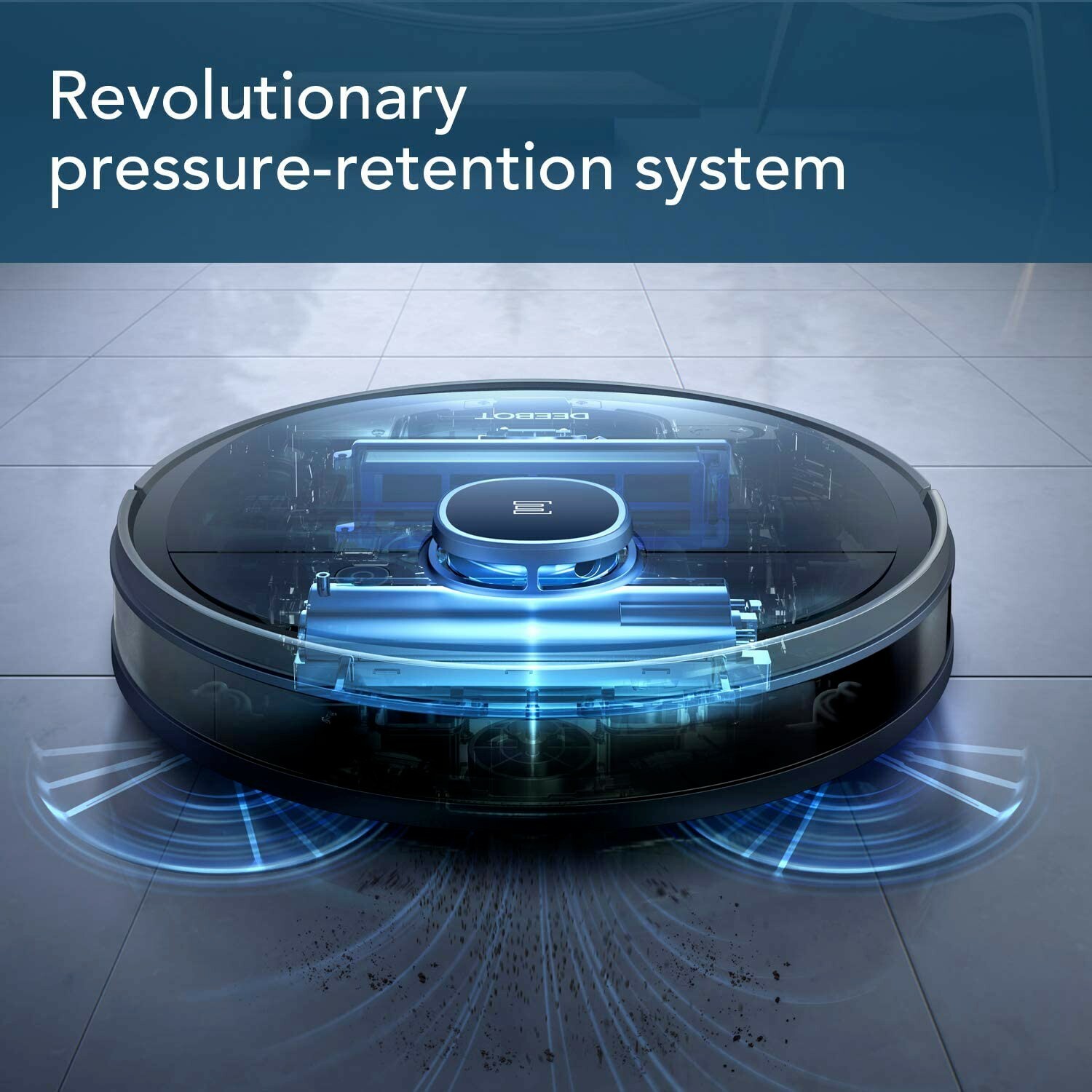 Ecovacs DEEBOT OZMO 920 – 2 In1 Mopping Robotic Vacuum with Laser Navigation