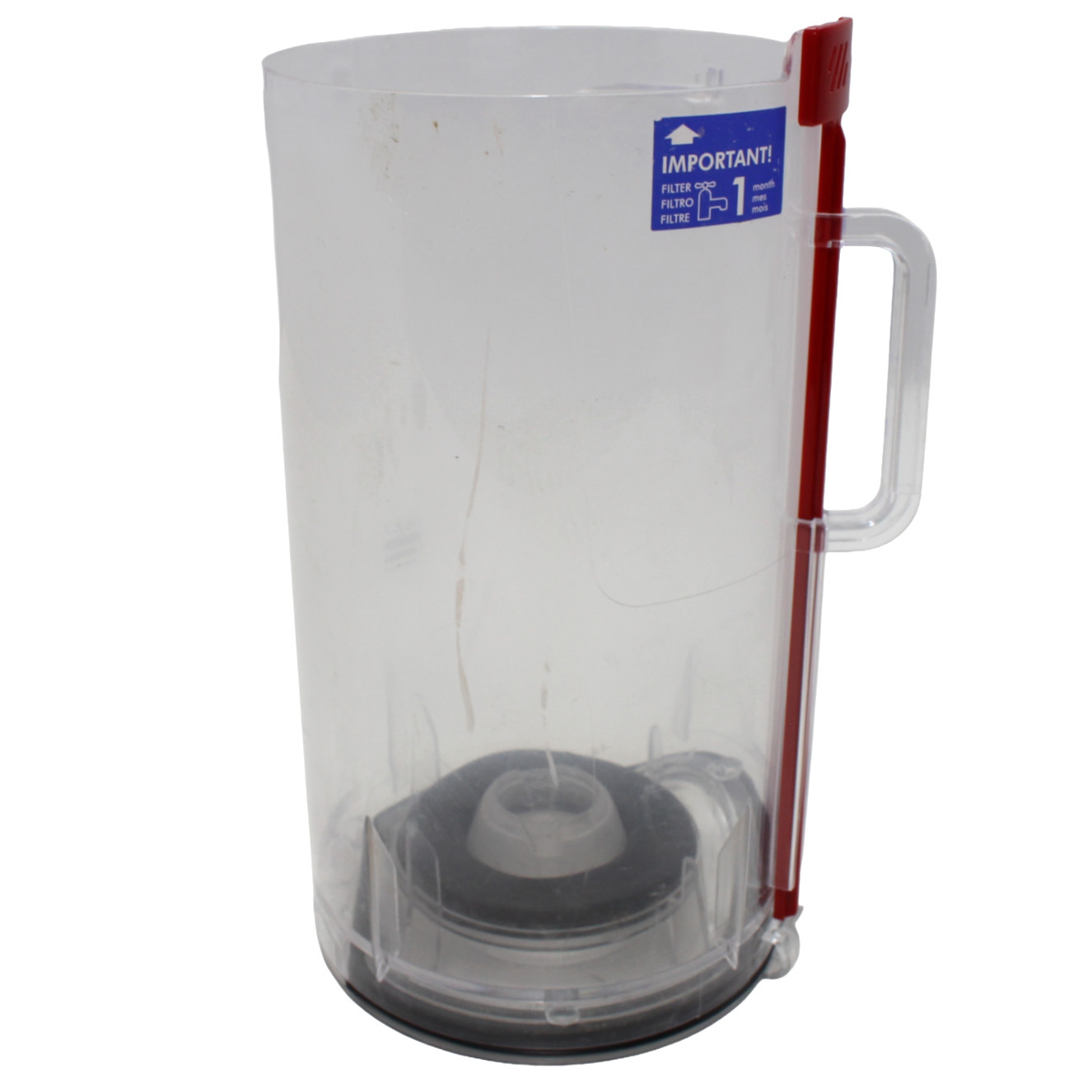 Dyson DC40 UP16 UP19 CANISTER DUST BIN DIRT CUP ONLY OEM Part # 923585-01 Red