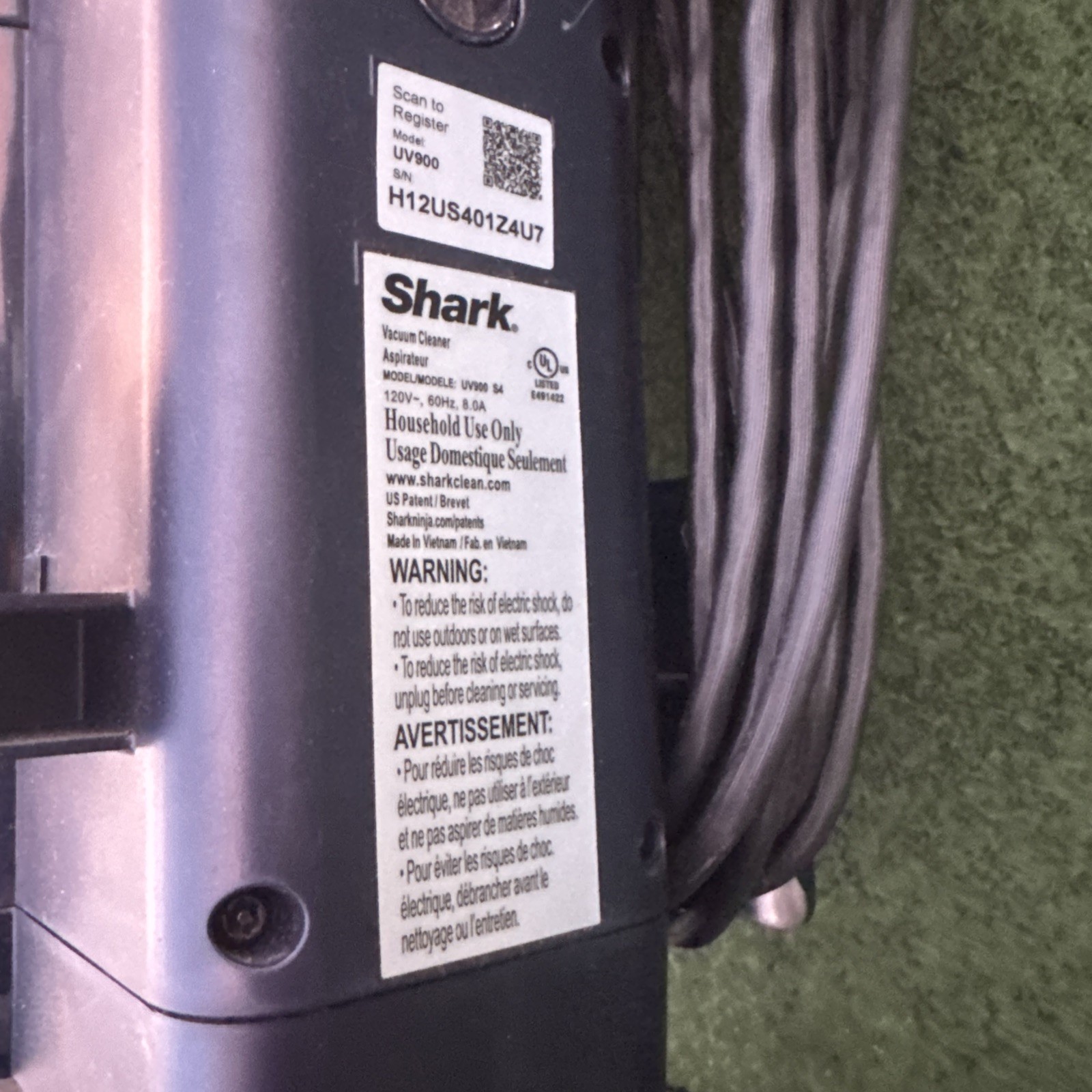 Shark Performance Plus Bagless Corded HEPA Upright Vacuum w/ DuoClean PowerFins