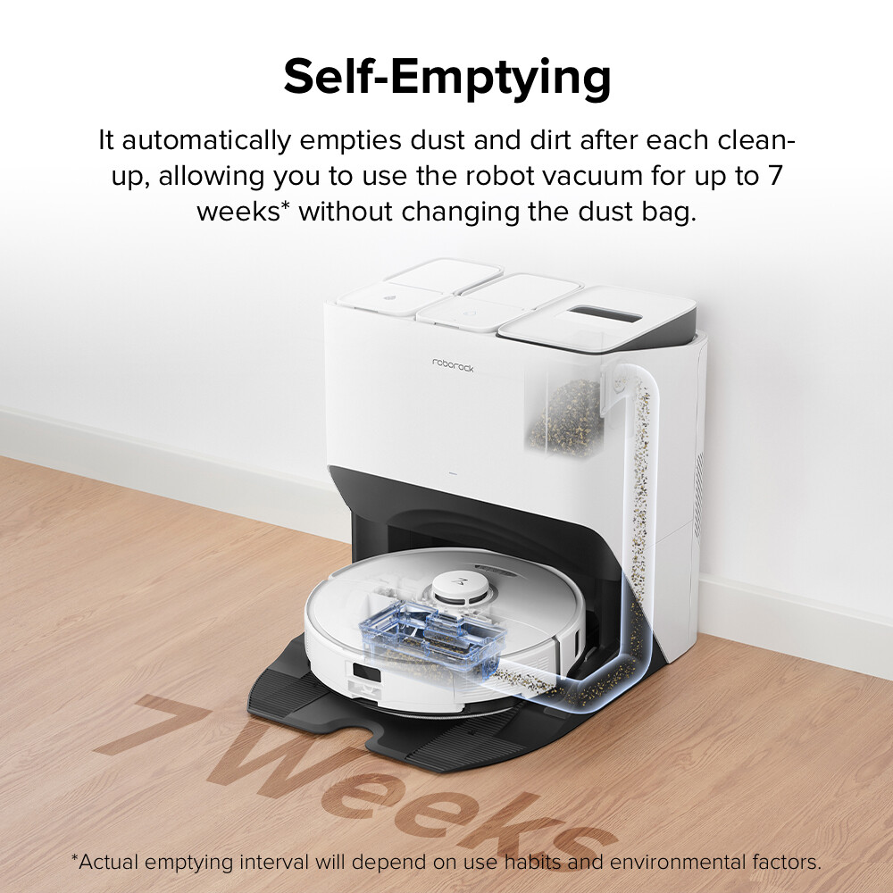 Roborock S8 Pro Ultra Robot Vacuum Mop,Self-Drying,6000Pa -Certified Refurbished