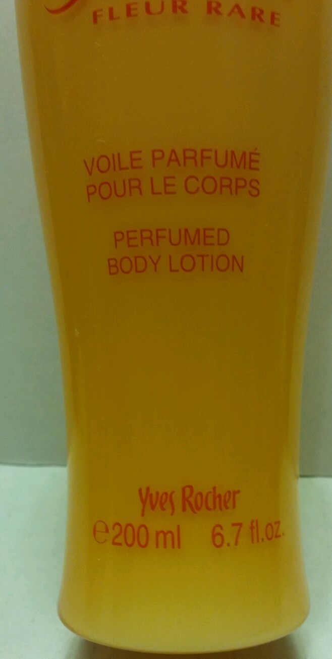 RARE YVES ROCHER SHAFALI FLEUR RARE PERFUMED BODY LOTION 6.7 OZ. 200 ML. NEW BB