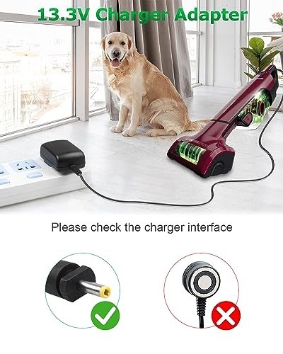 Replacement Charger for Shark Cordless Vacuum CH950 CH950C CH951 CH951C CH955…